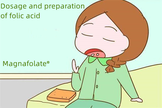 Liều lượng và cách pha chế axit folic