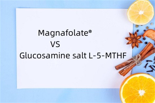 Canxi L-5-methyltetrahydrofolate VS Muối Glucosamine L-5-MTHF