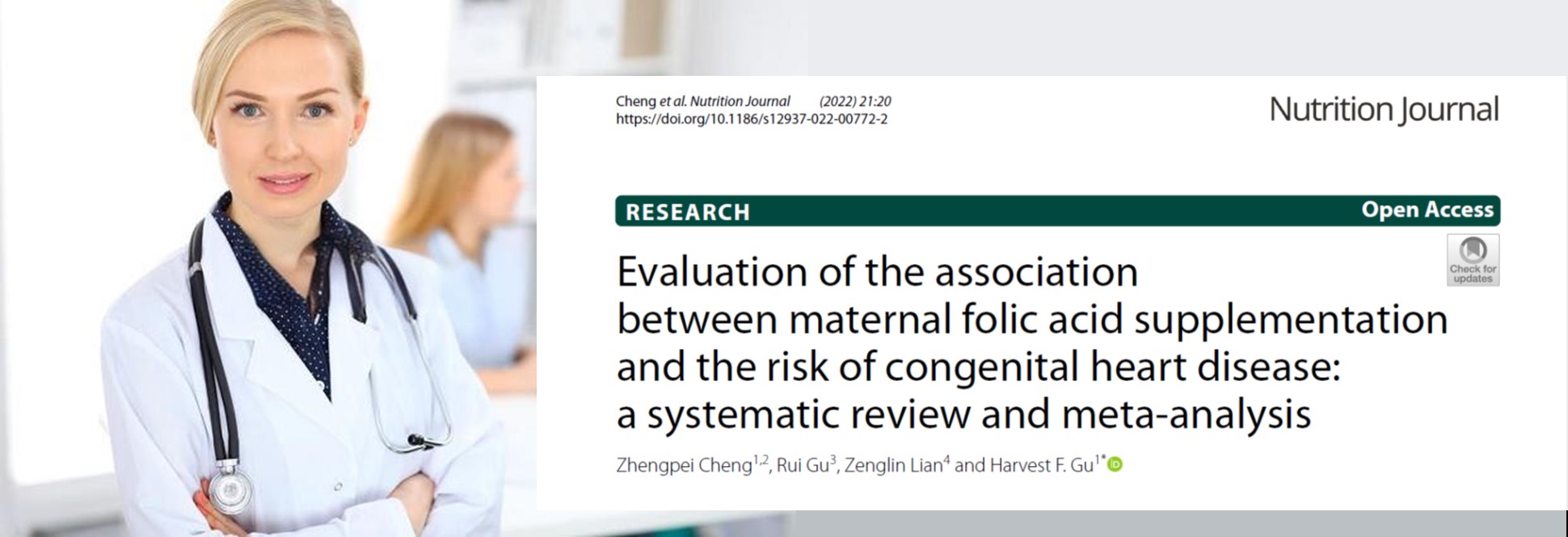 Bổ sung axit folic trong thai kỳ: Đánh giá về nguy cơ mắc bệnh tim bẩm sinh và khuyến nghị